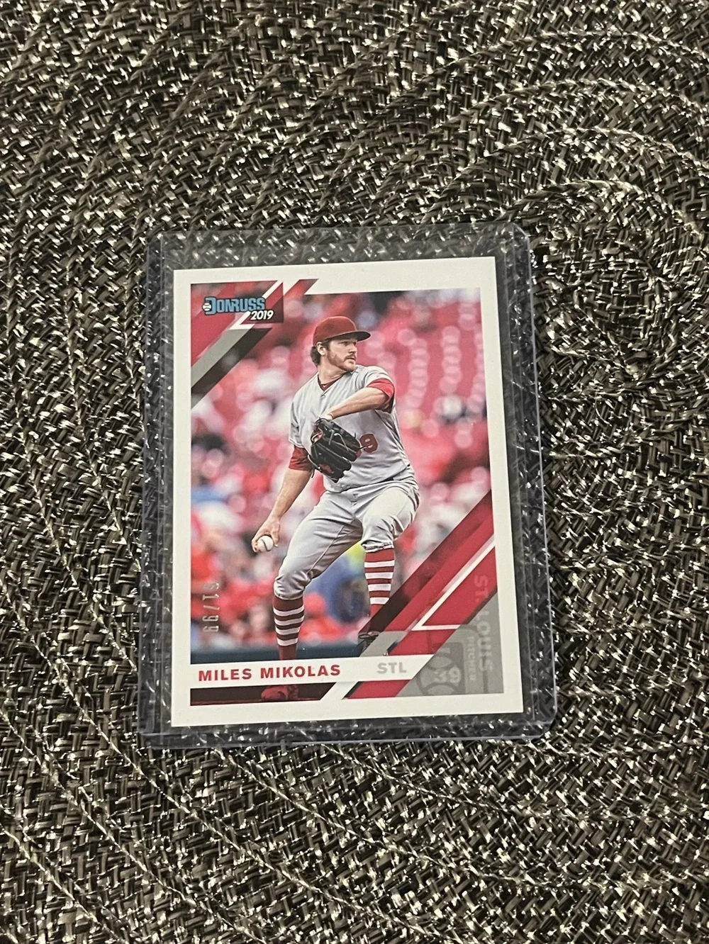 Num: 81/90 ⚾️ Miles Mikolas 2019 Panini Donruss Baseball Card # 90 - Qty 1